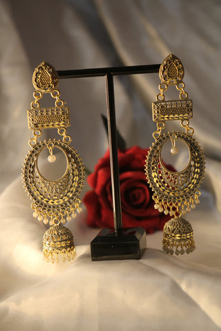 Traditional Long Earrings – Elegant Ethnic Statement Jewelry for Women