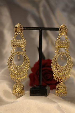 Traditional Long Earrings – Elegant Ethnic Statement Jewelry for Women
