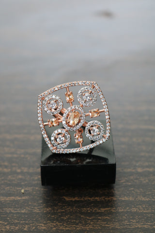 Rose Gold-Plated Ring – Elegant Everyday Jewelry