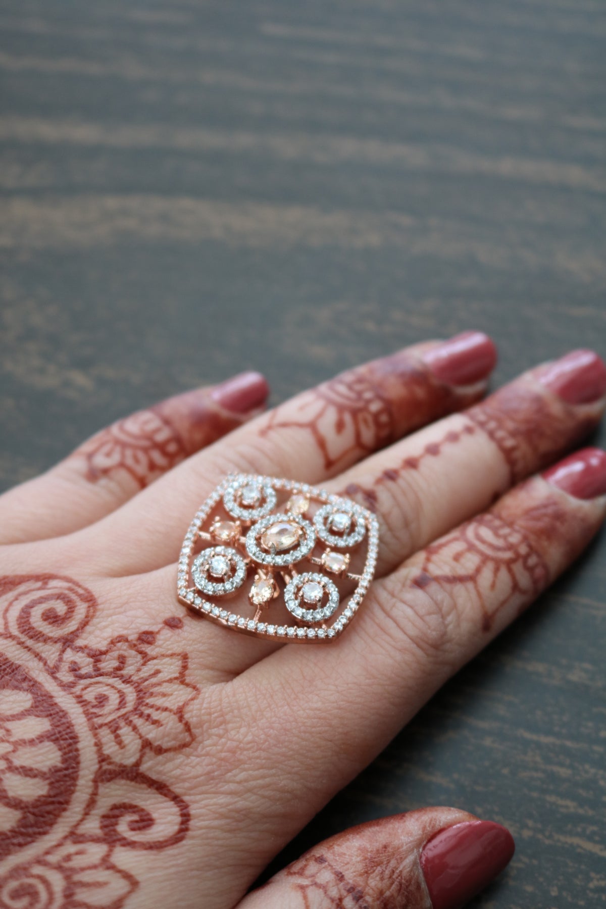 Rose Gold-Plated Ring – Elegant Everyday Jewelry