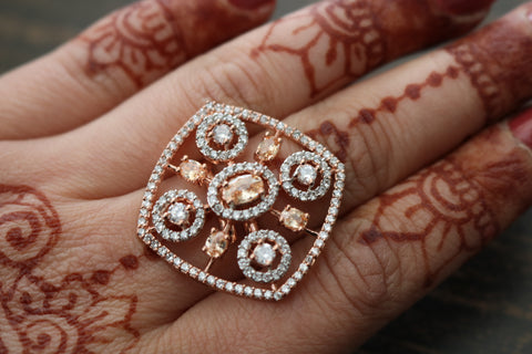 Rose Gold-Plated Ring – Elegant Everyday Jewelry