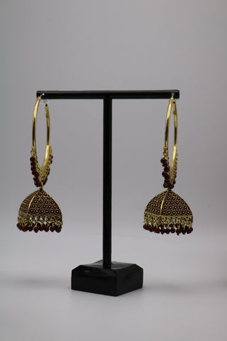 Traditional Hoop Earrings – Classic Ethnic Jewelry