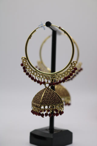 Traditional Hoop Earrings – Classic Ethnic Jewelry