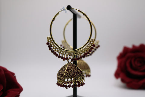 Traditional Hoop Earrings – Classic Ethnic Jewelry