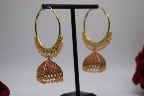 Traditional Hoop Earrings – Classic Ethnic Jewelry