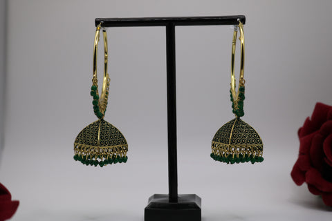 Traditional Hoop Earrings – Classic Ethnic Jewelry