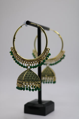 Traditional Hoop Earrings – Classic Ethnic Jewelry
