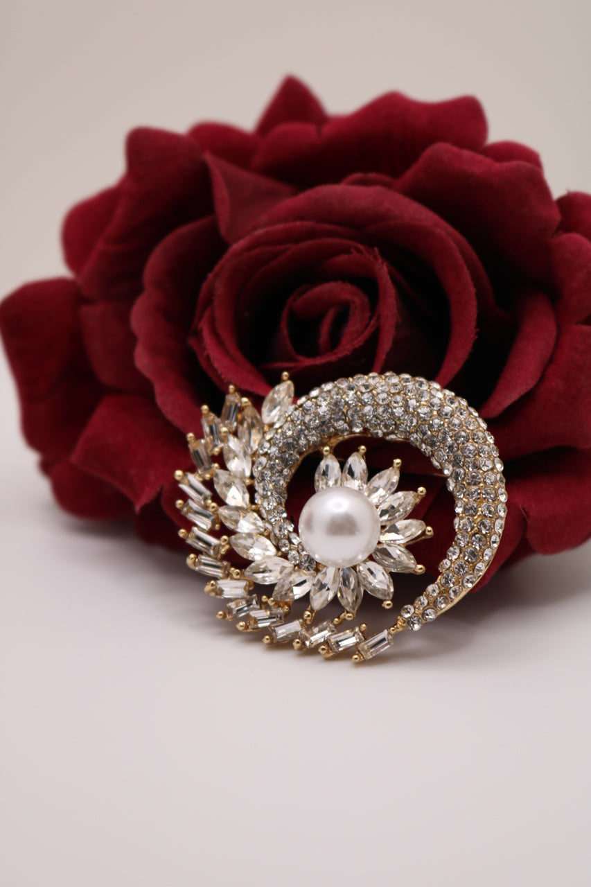 Spiral Brooch Pin