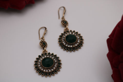 Bohemian Sunflower Dangling Earring