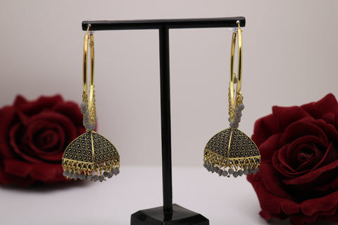 Traditional Hoop Earrings – Classic Ethnic Jewelry