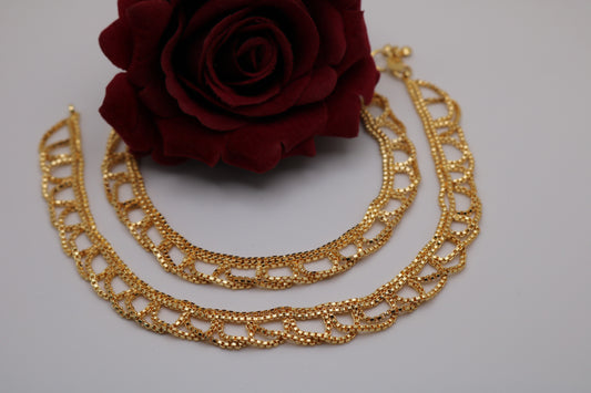 Gold-plated Anklet/Payal