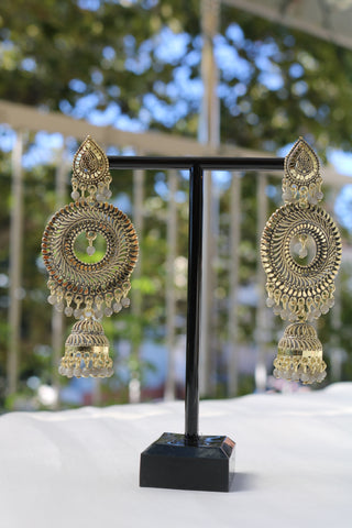 Traditional Indian Ethnic Earrings – Classic Cultural Jewelry