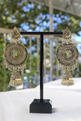 Traditional Indian Ethnic Earrings – Classic Cultural Jewelry