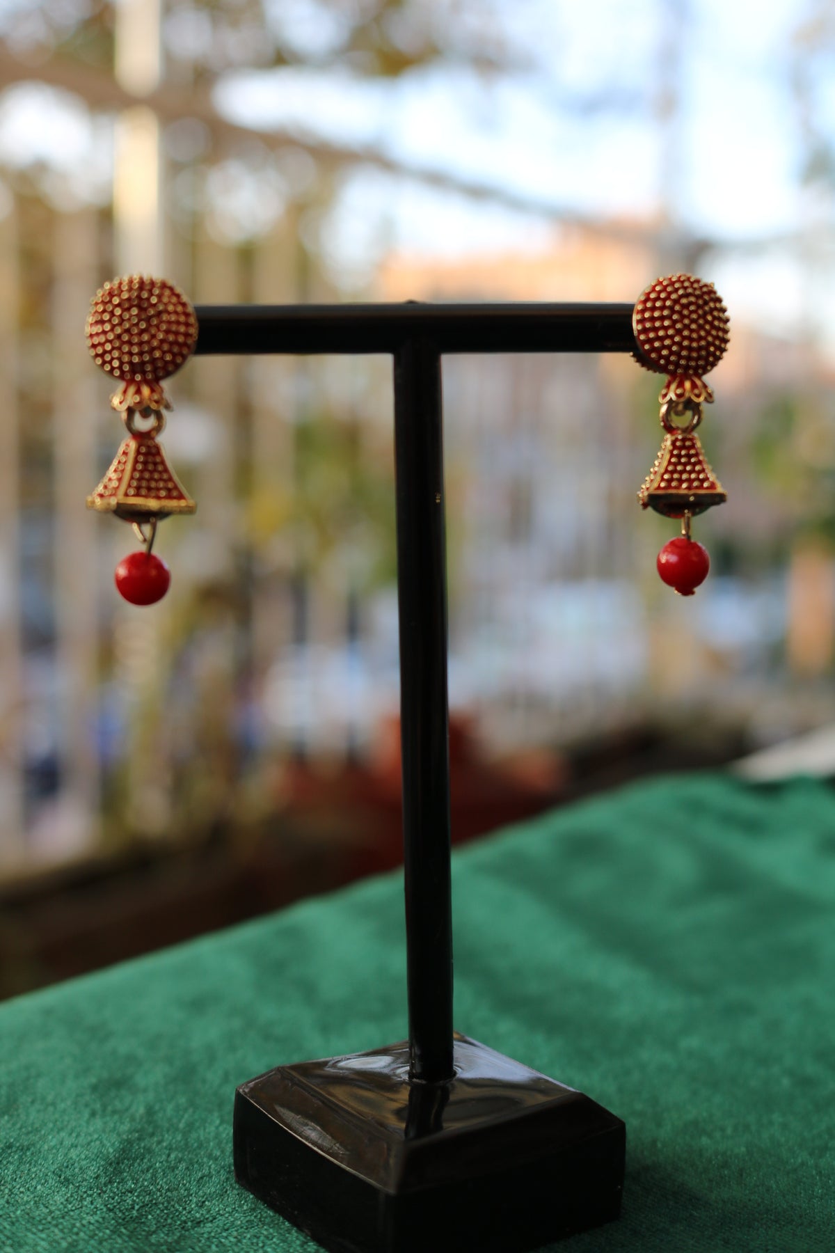 Colorful Christmas Hoop Earrings for Women & Girls – Festive Holiday Jewelry
