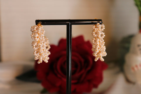 Pearl Round Earrings for Women – Elegant Everyday Jewelry
