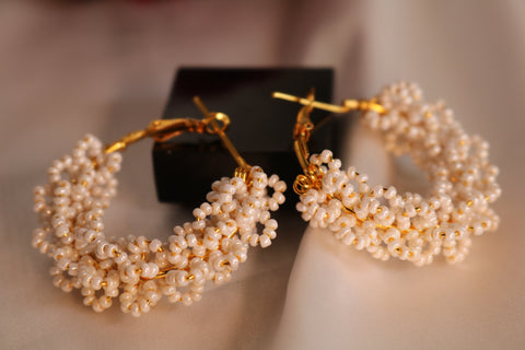 Pearl Round Earrings for Women – Elegant Everyday Jewelry